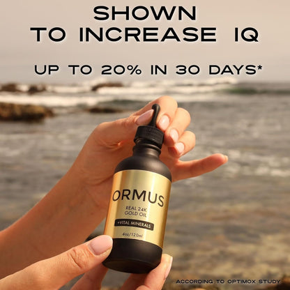 Ormus Gold Oil 4oz – Mineral-Rich Formula with Platinum & Iridium