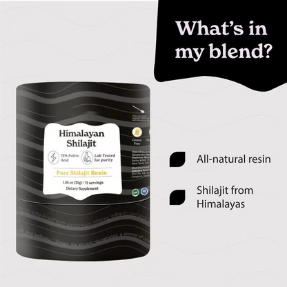 Organic Shilajit Resin 30g Himalayan Pure Soft Extract Fulvic Acid Rich